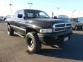 1996 Black Dodge Ram 1500 SLT Extended Cab 4x4  photo #2