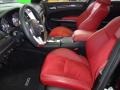 Black/Radar Red Front Seat Photo for 2012 Chrysler 300 #77068339