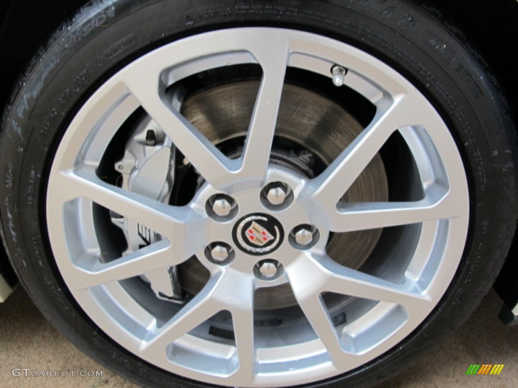 2009 CTS -V Sedan - White Diamond Tri-Coat / Ebony photo #10