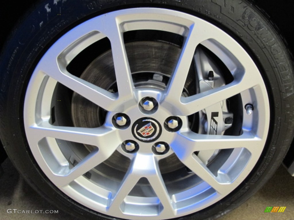 2009 CTS -V Sedan - White Diamond Tri-Coat / Ebony photo #11