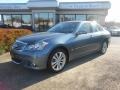 2010 Blue Slate Infiniti M 35x AWD Sedan  photo #1