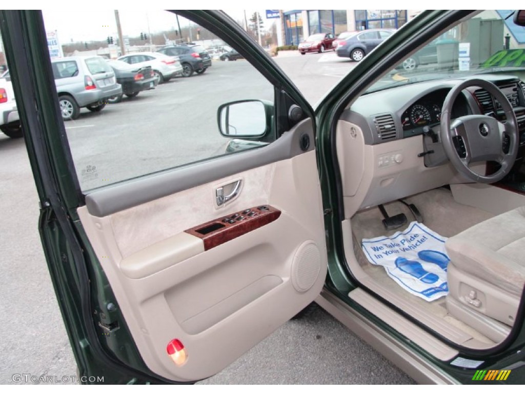 2005 Sorento EX 4WD - Ivy Green Metallic / Beige photo #13
