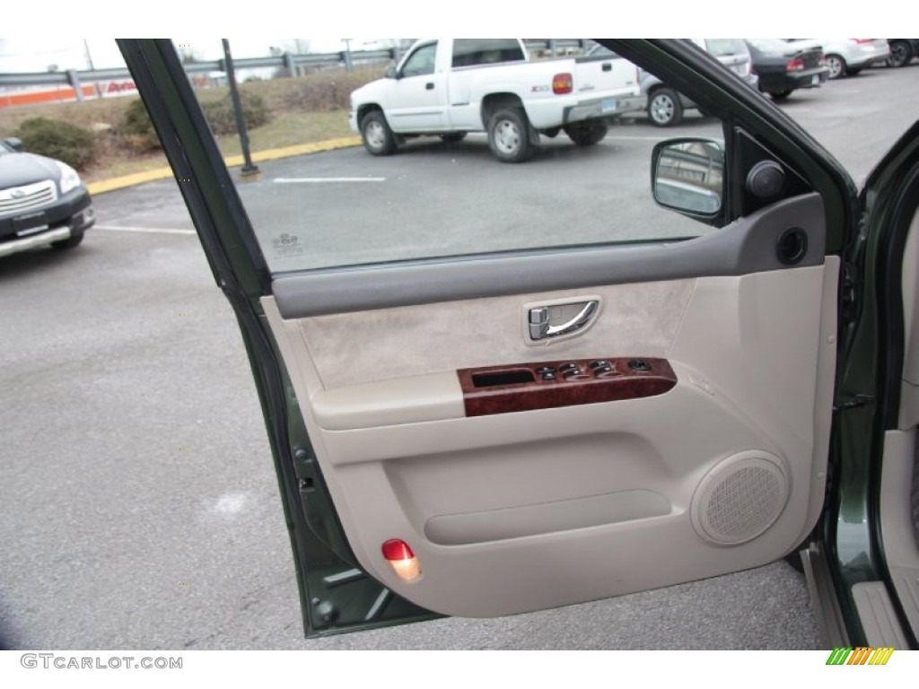 2005 Sorento EX 4WD - Ivy Green Metallic / Beige photo #23