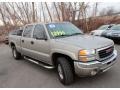 Pewter Metallic 2003 GMC Sierra 1500 SLT Crew Cab 4x4 Exterior