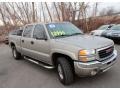 2003 Pewter Metallic GMC Sierra 1500 SLT Crew Cab 4x4  photo #3