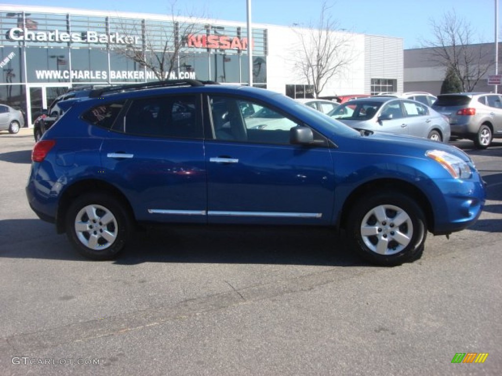 2011 Rogue S - Indigo Blue Metallic / Gray photo #3