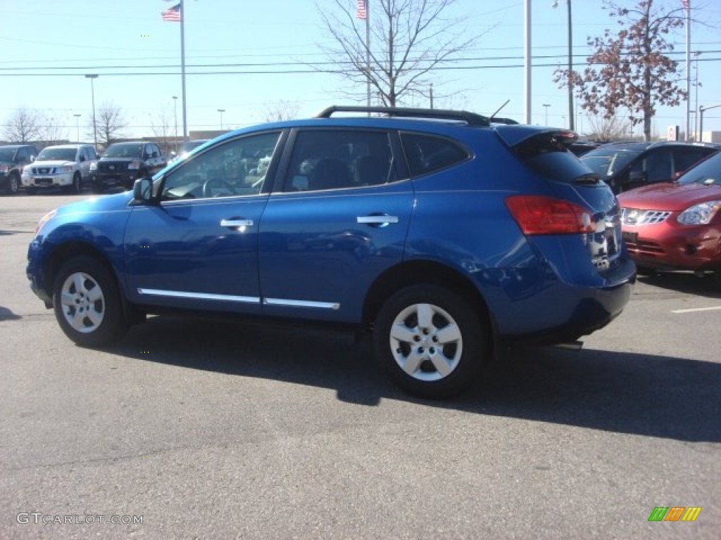 2011 Rogue S - Indigo Blue Metallic / Gray photo #4