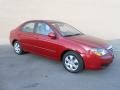 Spicy Red Metallic - Spectra EX Sedan Photo No. 5