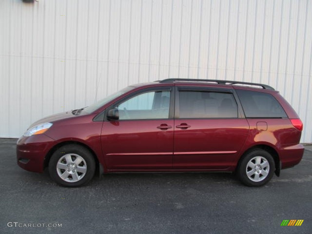 Salsa Red Pearl 2010 Toyota Sienna LE Exterior Photo #77070450