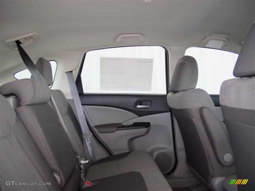 2013 CR-V LX - Alabaster Silver Metallic / Gray photo #8
