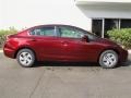 Crimson Red Pearl - Civic LX Sedan Photo No. 2