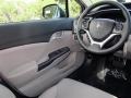 2013 Polished Metal Metallic Honda Civic LX Sedan  photo #5