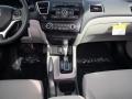 2013 Polished Metal Metallic Honda Civic LX Sedan  photo #6