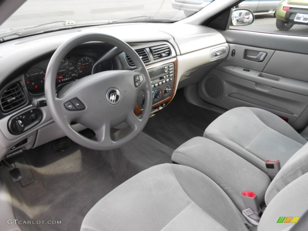 Medium Graphite Interior 2001 Mercury Sable GS Sedan Photo #77072148