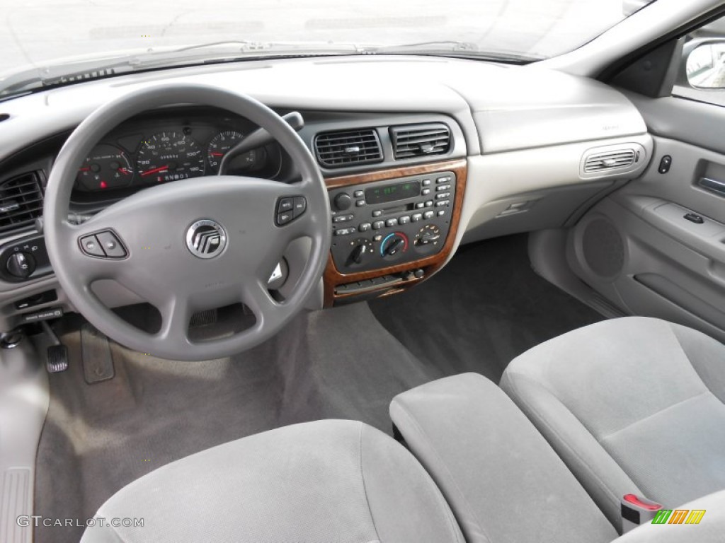 Medium Graphite Interior 2001 Mercury Sable GS Sedan Photo #77072169