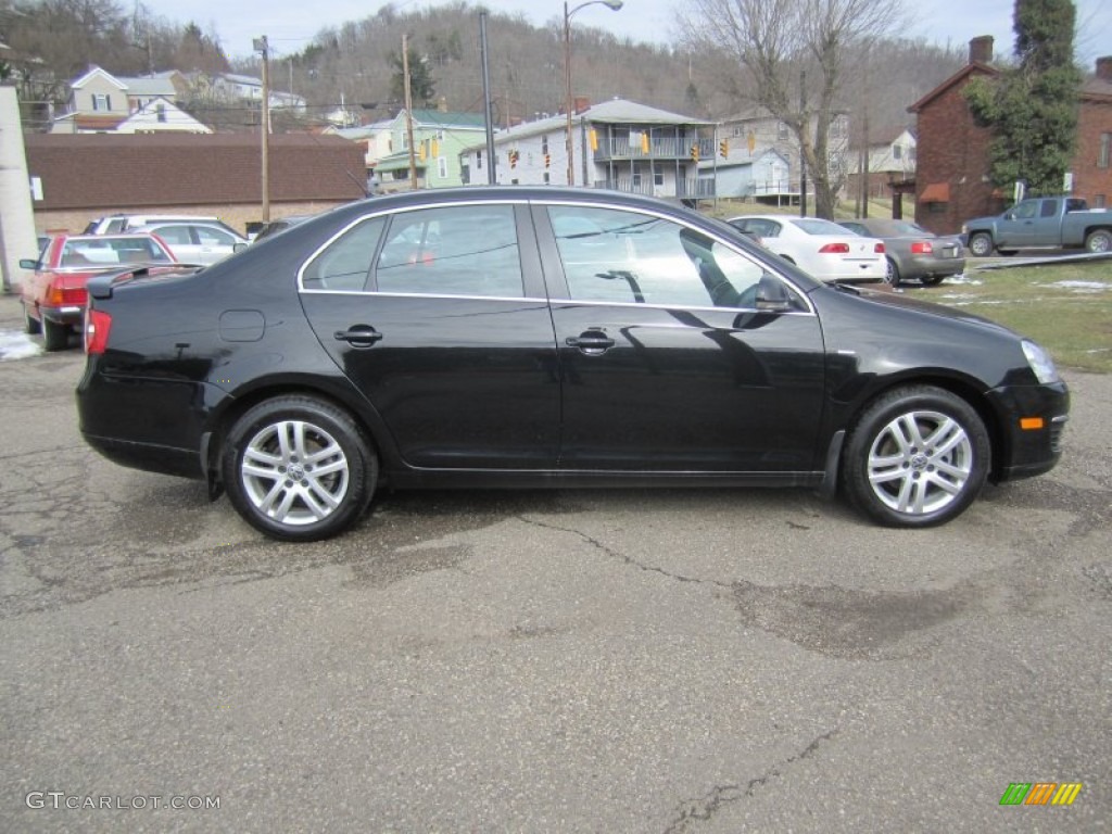 Black 2007 Volkswagen Jetta Wolfsburg Edition Sedan Exterior Photo #77072241