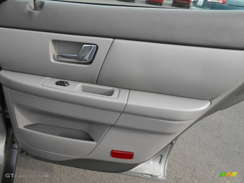 2001 Mercury Sable GS Sedan Medium Graphite Door Panel Photo #77072251