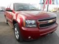 2010 Red Jewel Tintcoat Chevrolet Suburban LT 4x4  photo #1