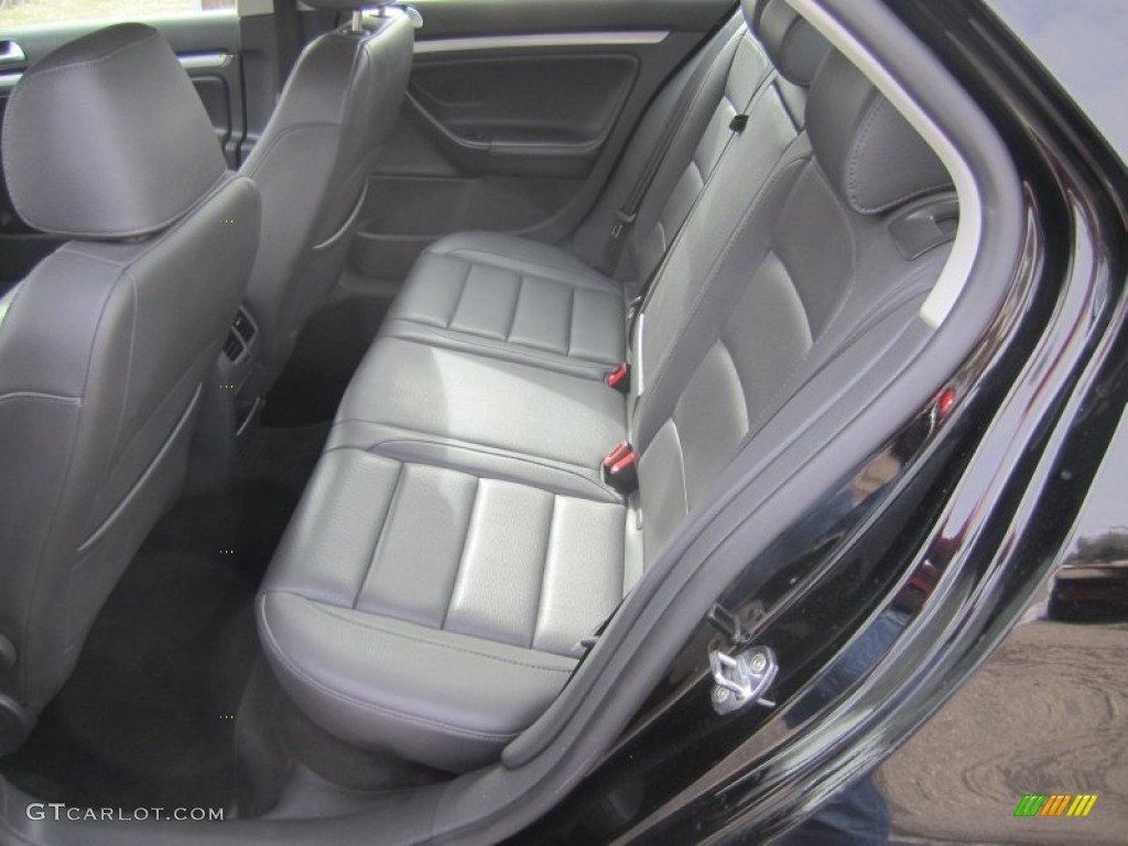 Anthracite Interior 2007 Volkswagen Jetta Wolfsburg Edition Sedan Photo #77072409