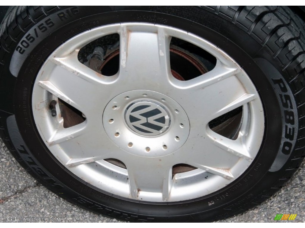 2000 Volkswagen Jetta GLX VR6 Sedan Wheel Photo #77072571