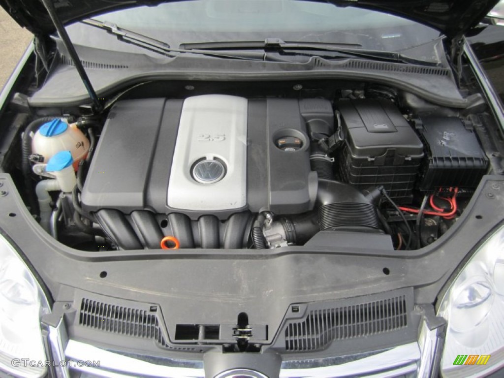 2007 Volkswagen Jetta Wolfsburg Edition Sedan 2.5 Liter DOHC 20 Valve 5 Cylinder Engine Photo #77072574