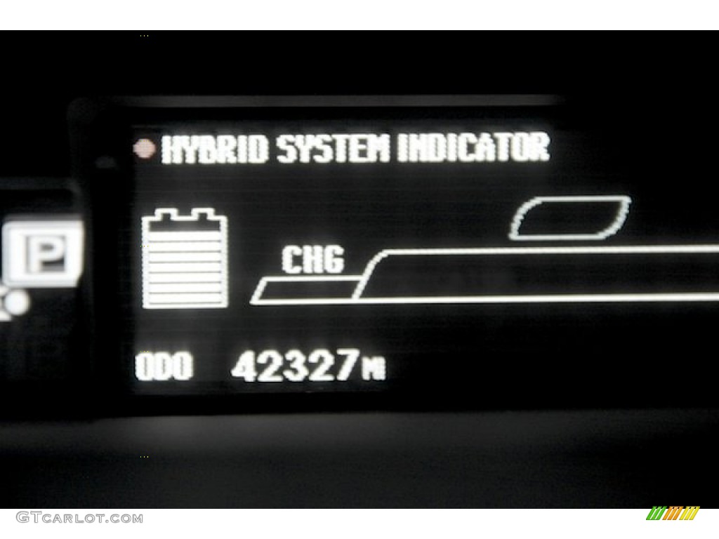 2010 Prius Hybrid II - Blue Ribbon Metallic / Dark Gray photo #12