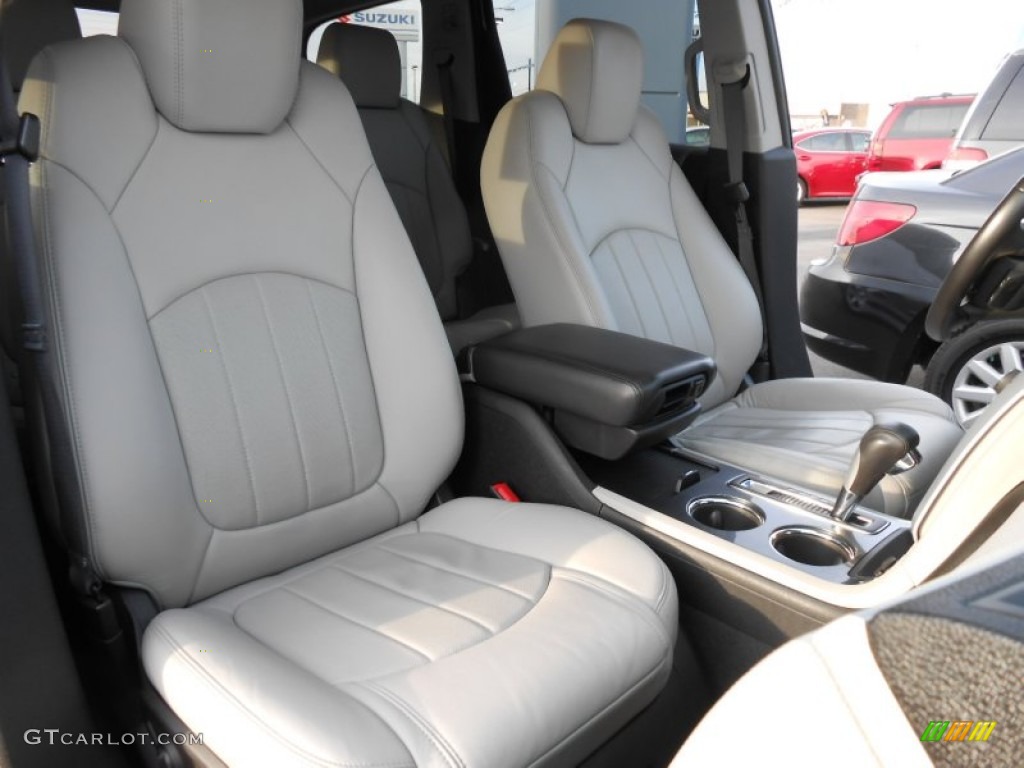2012 Chevrolet Traverse LTZ AWD Front Seat Photo #77073822