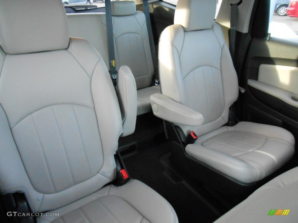 2012 Chevrolet Traverse LTZ AWD Rear Seat Photo #77073858