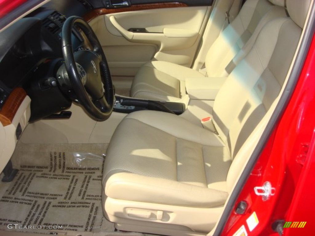 2006 TSX Sedan - Milano Red / Parchment photo #8