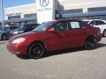 2006 Impulse Red Pearl Toyota Corolla LE  photo #2