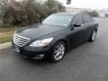 2011 Black Noir Pearl Hyundai Genesis 3.8 Sedan  photo #2