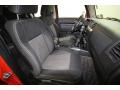 Ebony Black Front Seat Photo for 2008 Hummer H3 #77075871