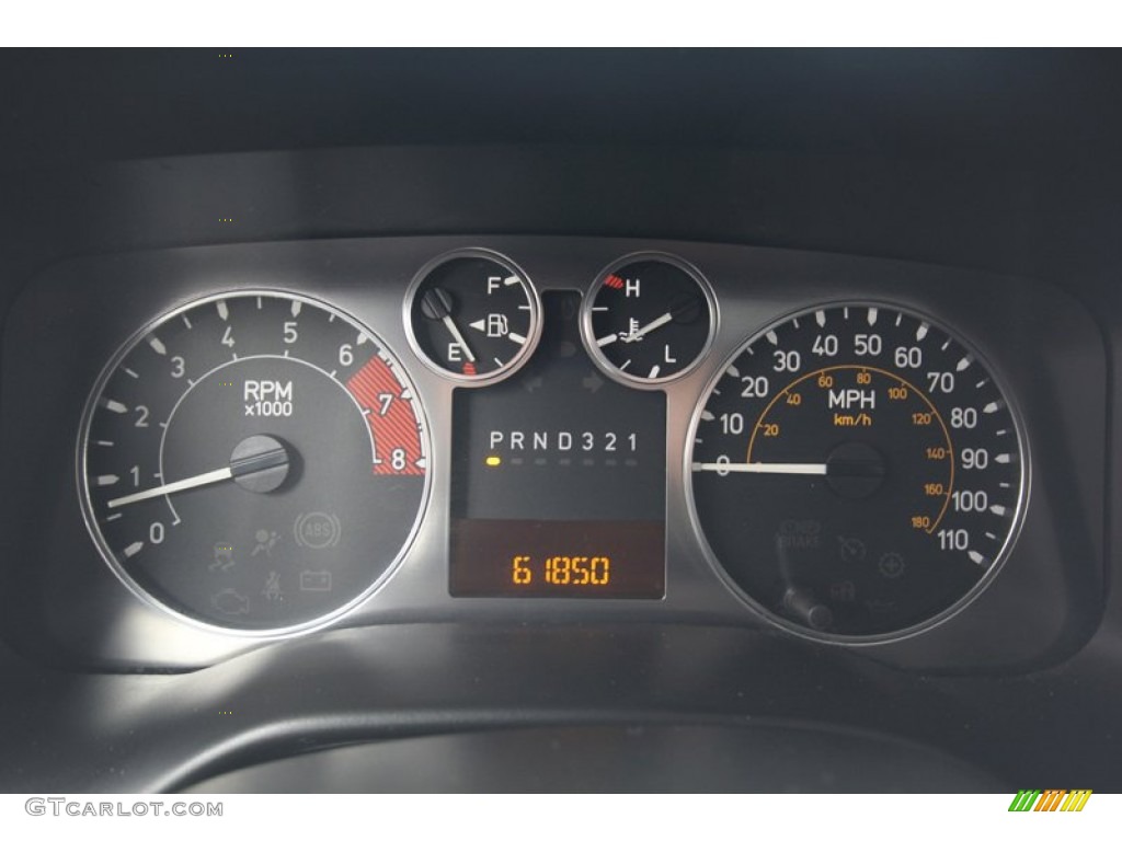 2008 Hummer H3 X Gauges Photo #77075955