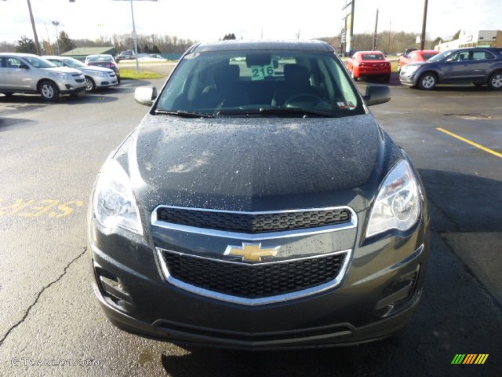 2013 Equinox LS - Ashen Gray Metallic / Jet Black photo #2
