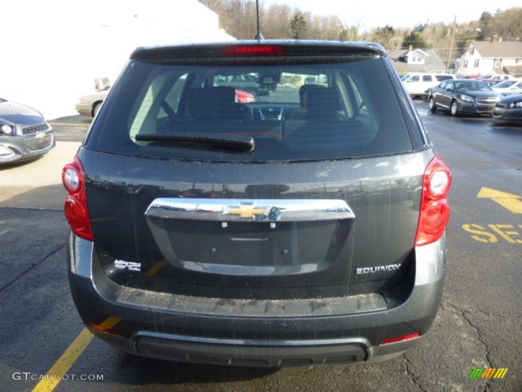 2013 Equinox LS - Ashen Gray Metallic / Jet Black photo #6