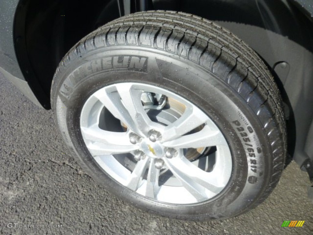 2013 Equinox LS - Ashen Gray Metallic / Jet Black photo #9