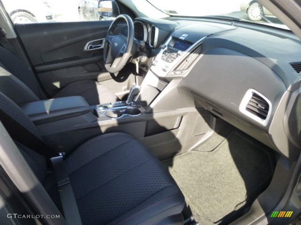 2013 Equinox LS - Ashen Gray Metallic / Jet Black photo #10