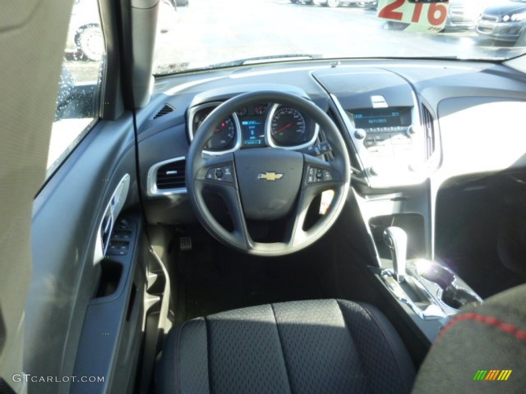 2013 Equinox LS - Ashen Gray Metallic / Jet Black photo #15