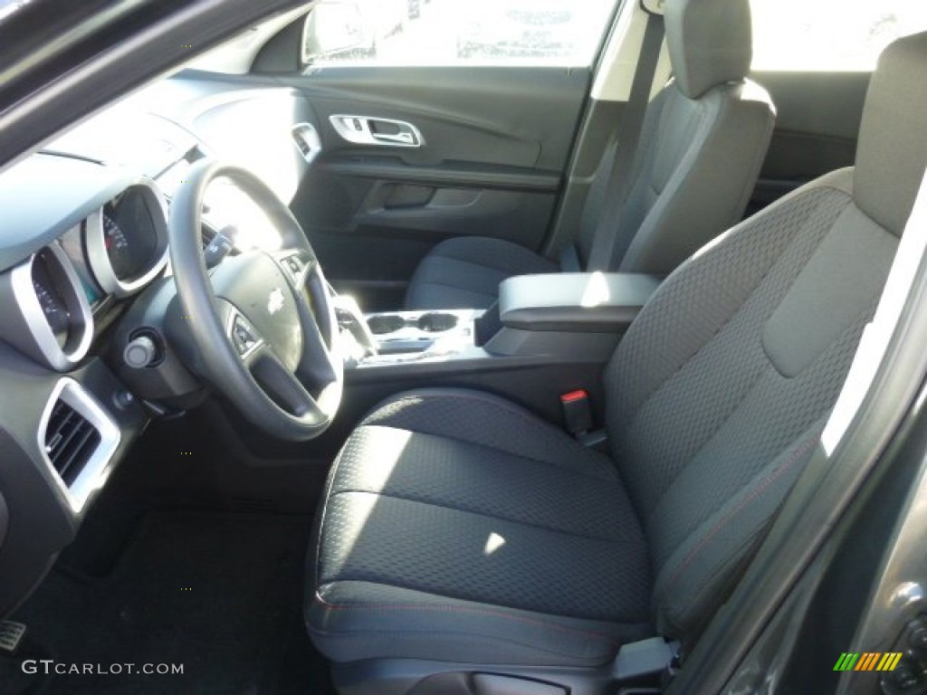 2013 Equinox LS - Ashen Gray Metallic / Jet Black photo #16