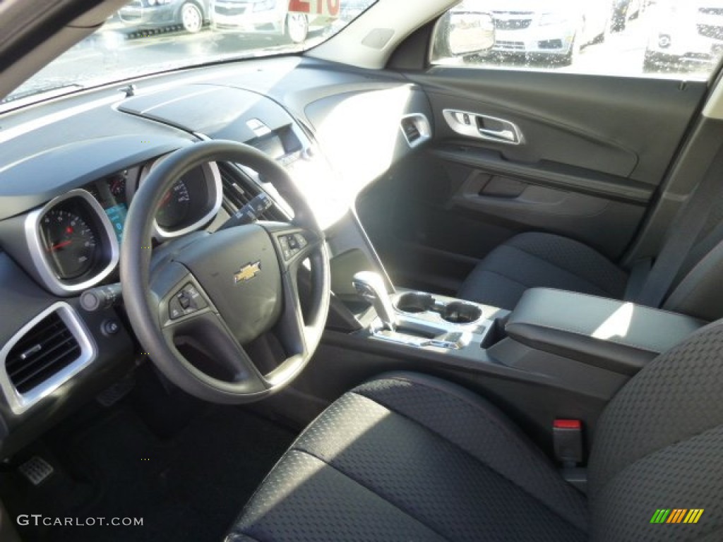 2013 Equinox LS - Ashen Gray Metallic / Jet Black photo #17