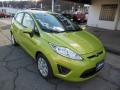 2013 Lime Squeeze Ford Fiesta SE Hatchback  photo #2