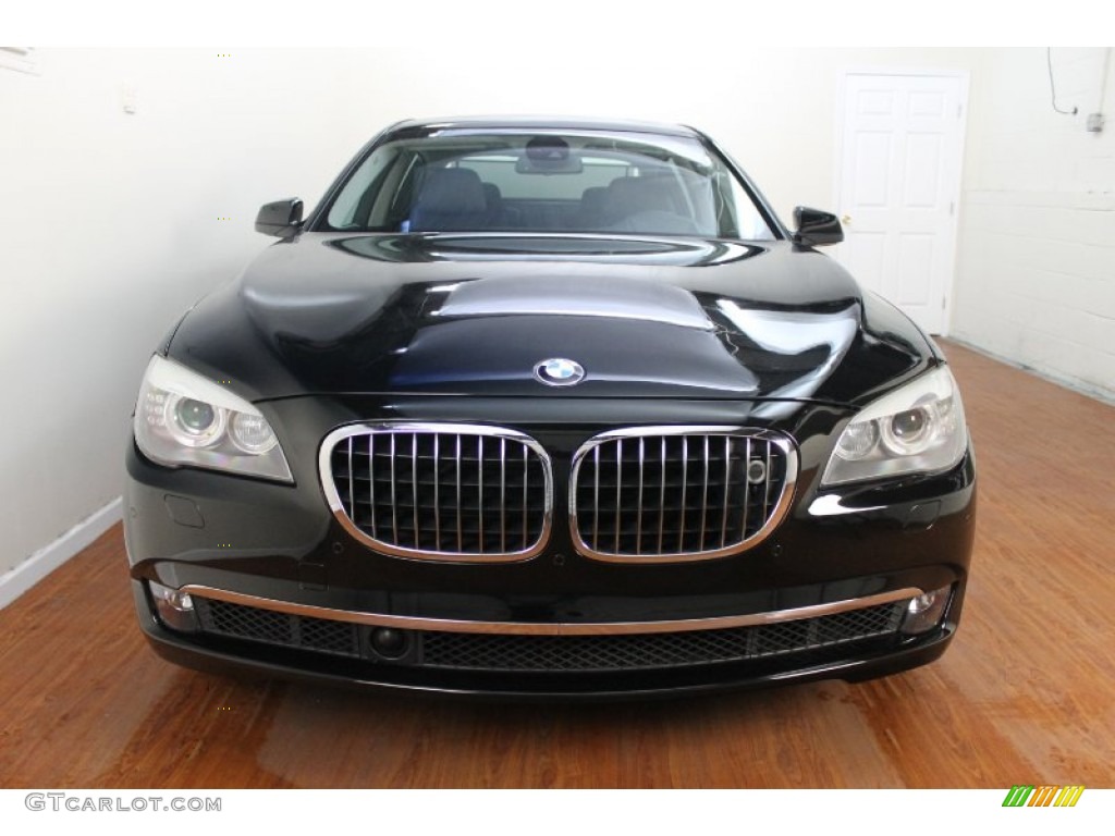 Jet Black 2009 BMW 7 Series 750Li Sedan Exterior Photo #77078522