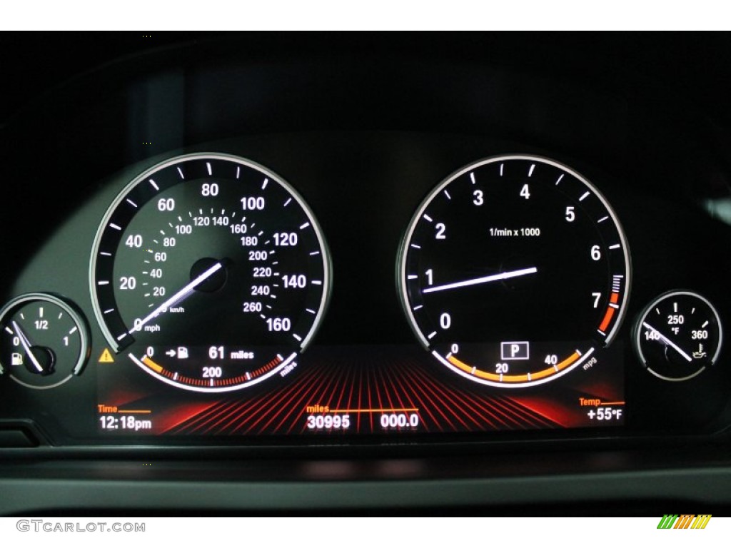 2009 BMW 7 Series 750Li Sedan Gauges Photo #77078681