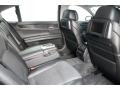 Black Nappa Leather Rear Seat Photo for 2009 BMW 7 Series #77078800