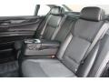 Black Nappa Leather Rear Seat Photo for 2009 BMW 7 Series #77078894