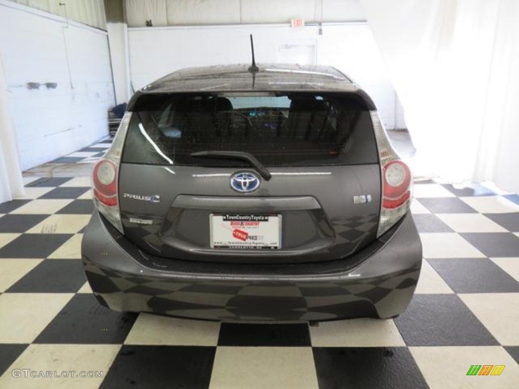 2012 Prius c Hybrid Three - Magnetic Gray Metallic / Light Blue Gray/Black photo #21