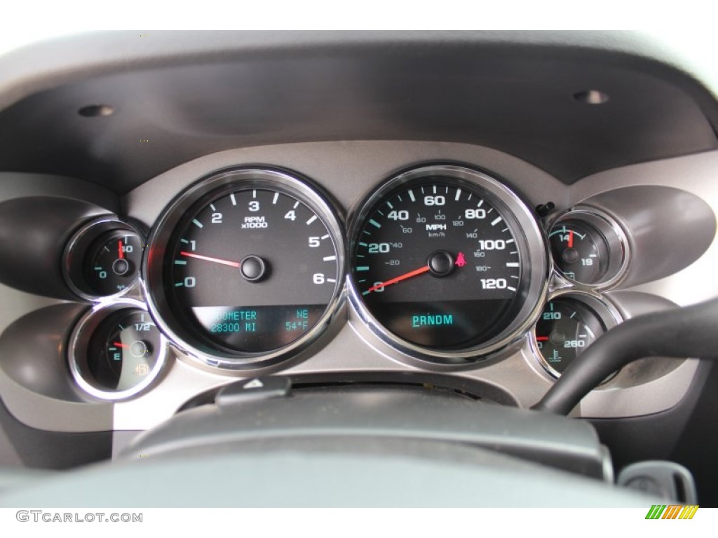 2011 GMC Sierra 1500 SLE Crew Cab Gauges Photo #77079608