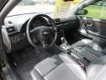 Black 2004 Audi S4 4.2 quattro Sedan Interior Color