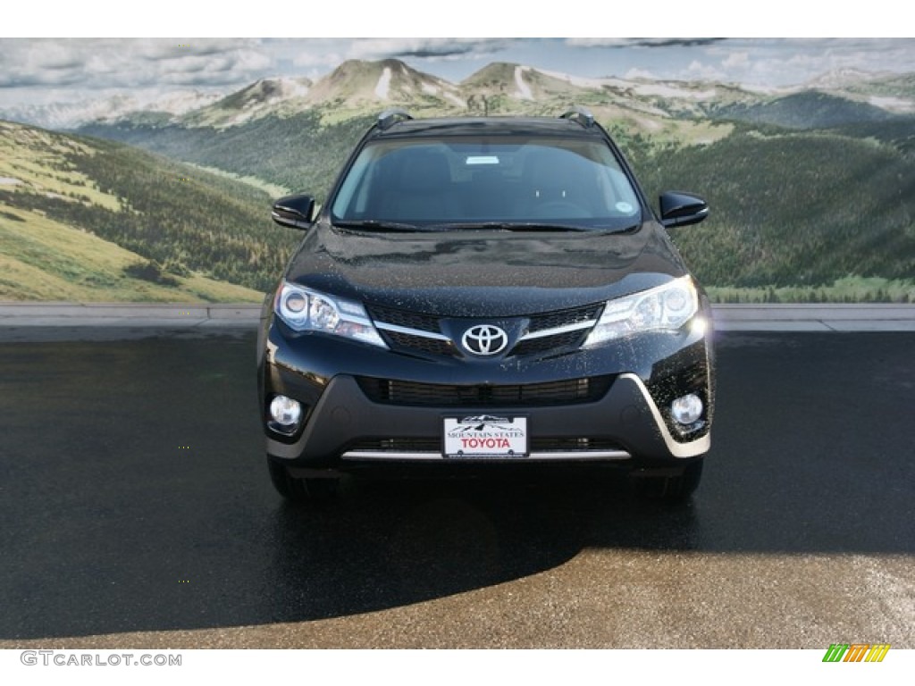 2013 RAV4 Limited AWD - Black / Black photo #3