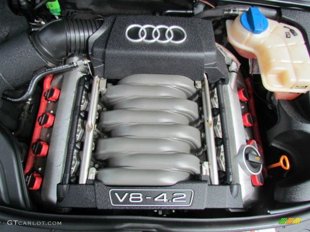 2004 Audi S4 4.2 quattro Sedan Engine Photos